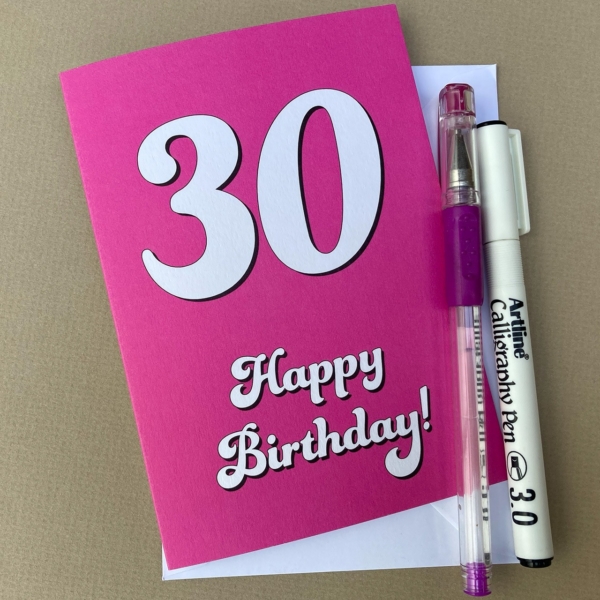 30 Happy Birthday!