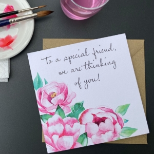 To a special friend