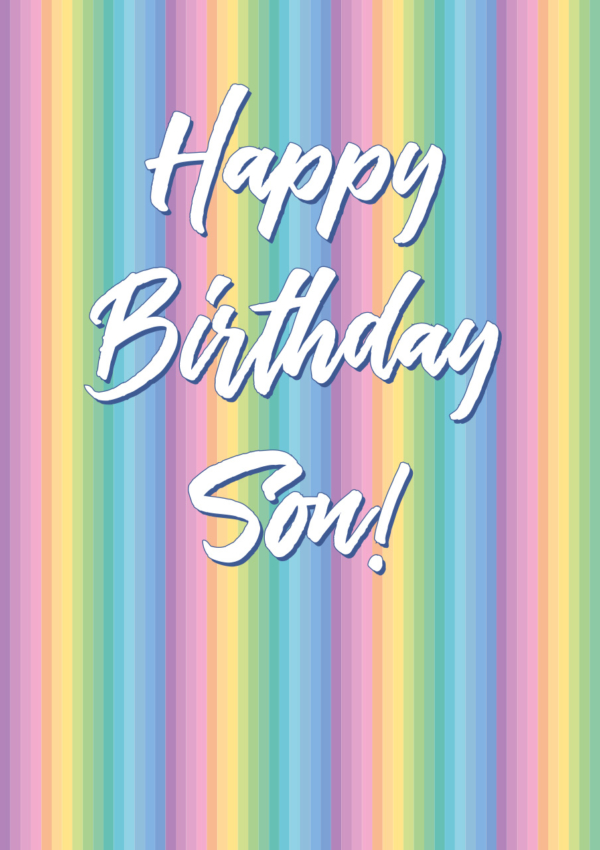 Happy Birthday Son!