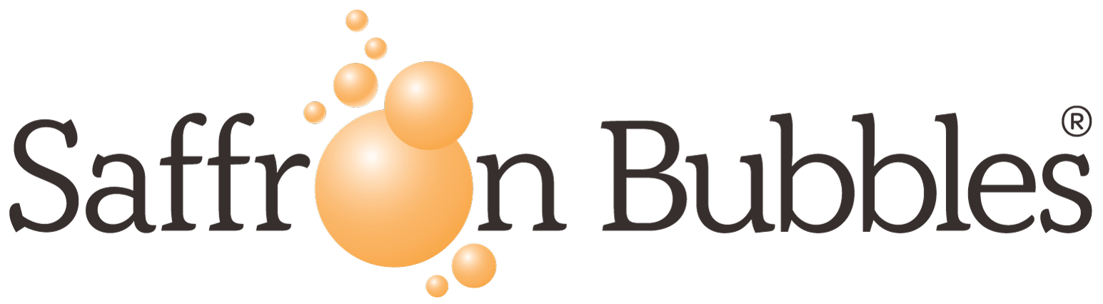 Saffron Bubbles Logo