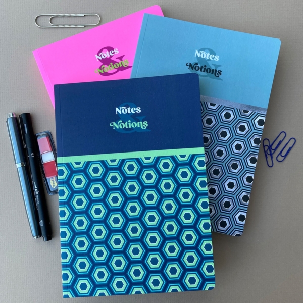 A5 Lined Notebook. In your bag or on your desk, this all-rounder won’t let you down!