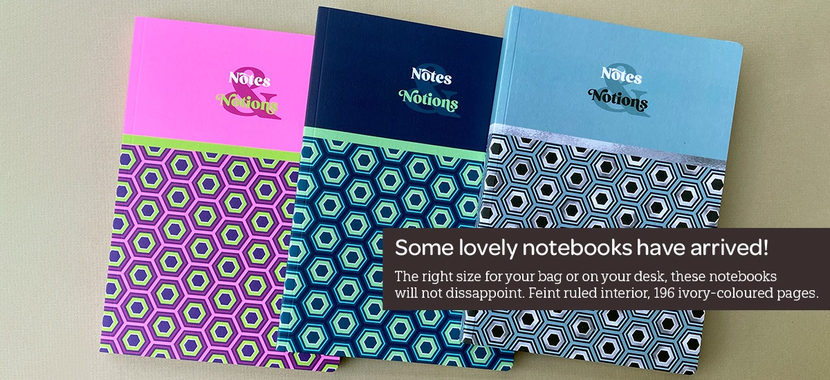 New notebooks have landed!