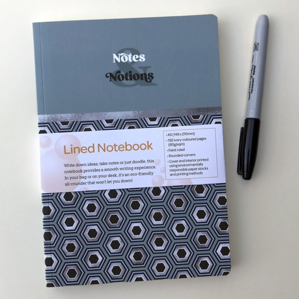 A5 Notebook - Silver version