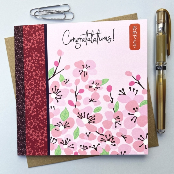 Congratulations! Cherry Blossoms collection