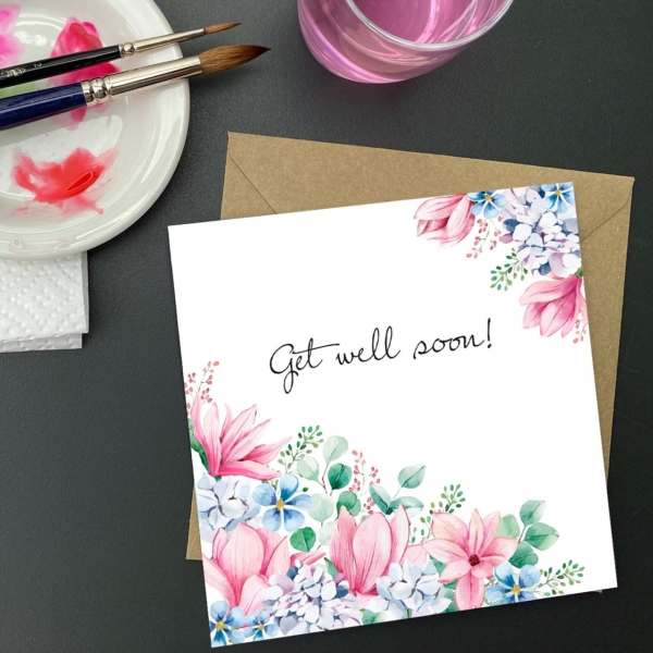 Get well soon! Greeting card